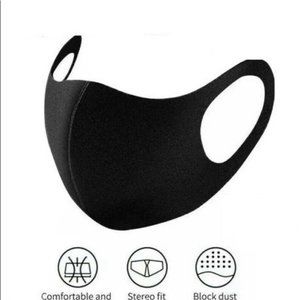 Black facemask